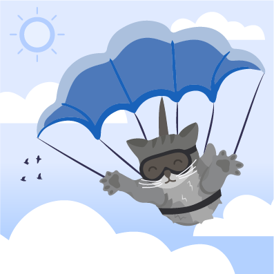 Parachuting Cats in Borneo